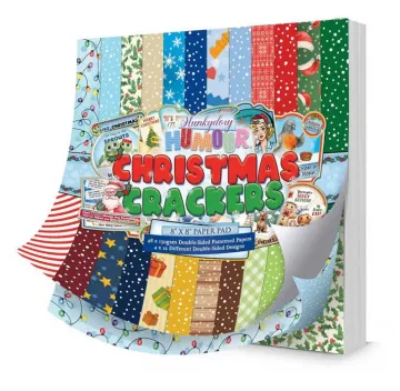 Christmas Crackers 8"x8" Paper Pad
